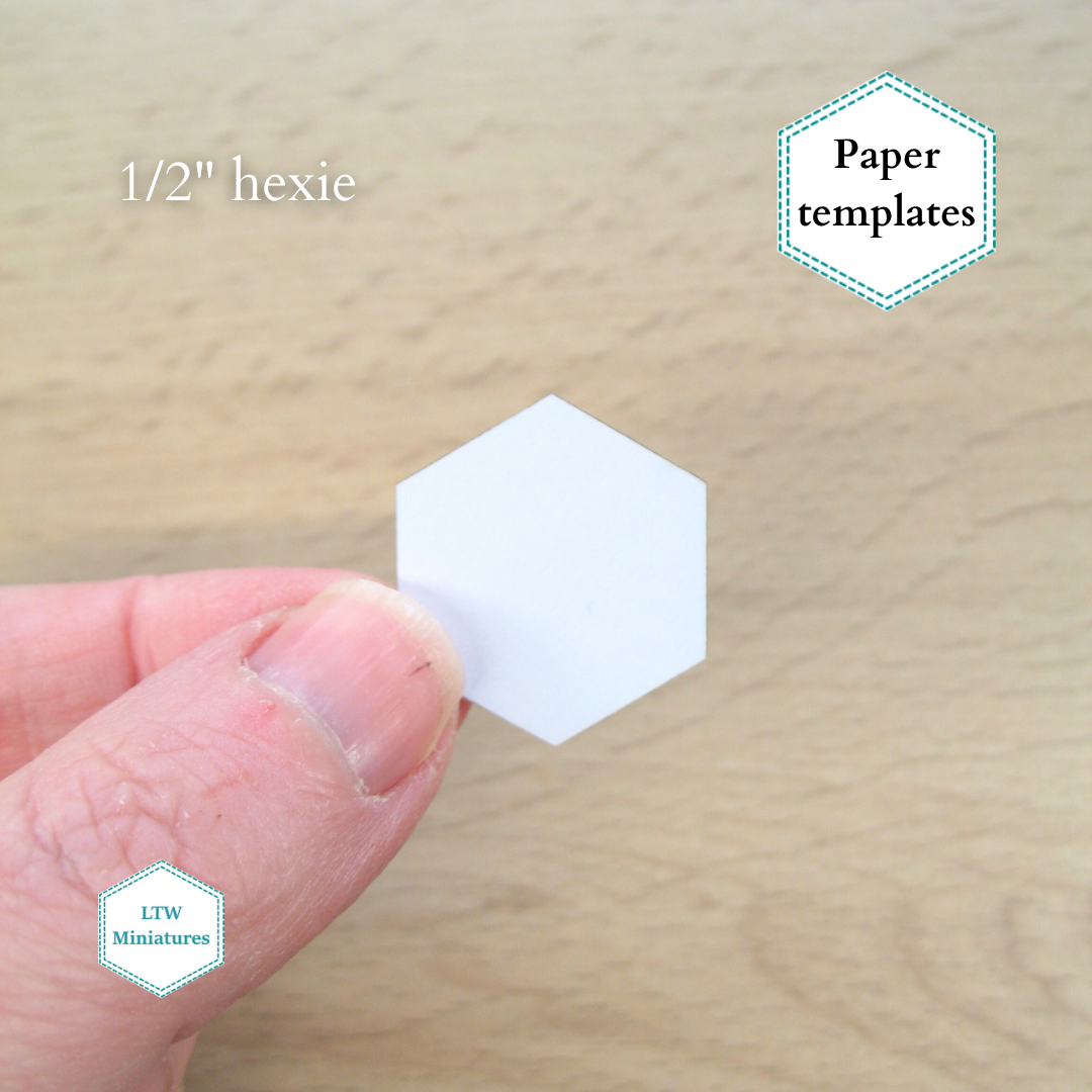 BEGINNER BUNDLE English paper piecing templates for making dollhouse quilts