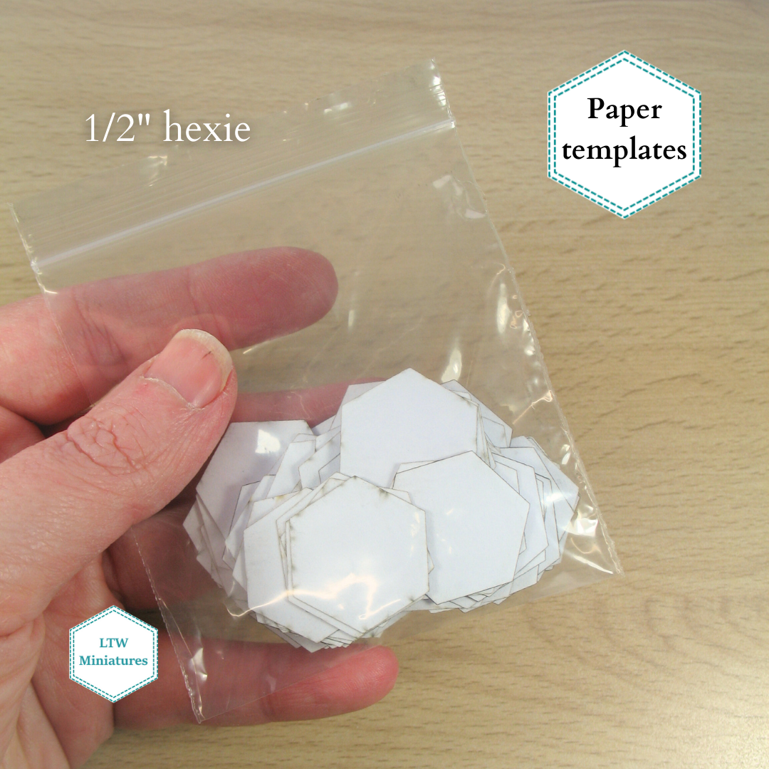 BEGINNER BUNDLE English paper piecing templates for making dollhouse quilts