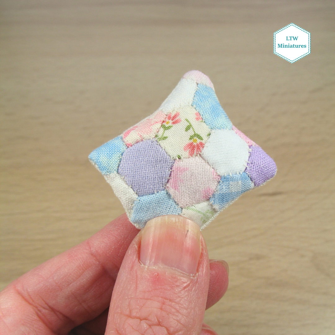 Pastel Patchwork Cushion
