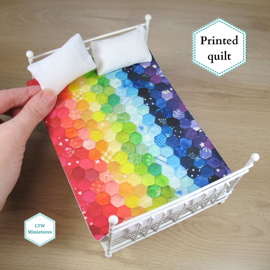 Rainbow Printed Quilt