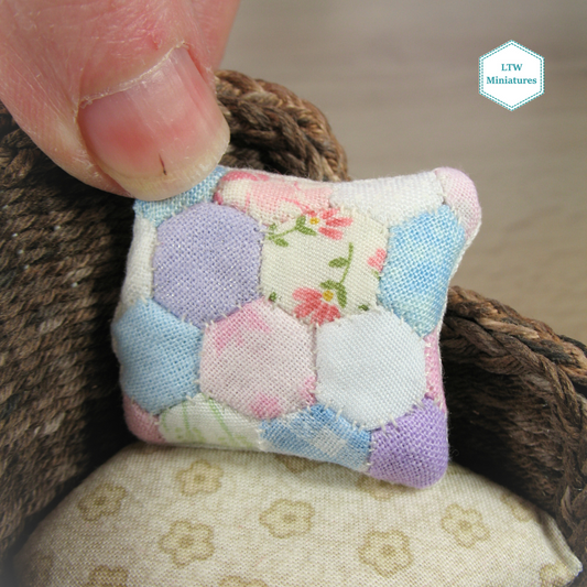 Pastel Patchwork Cushion